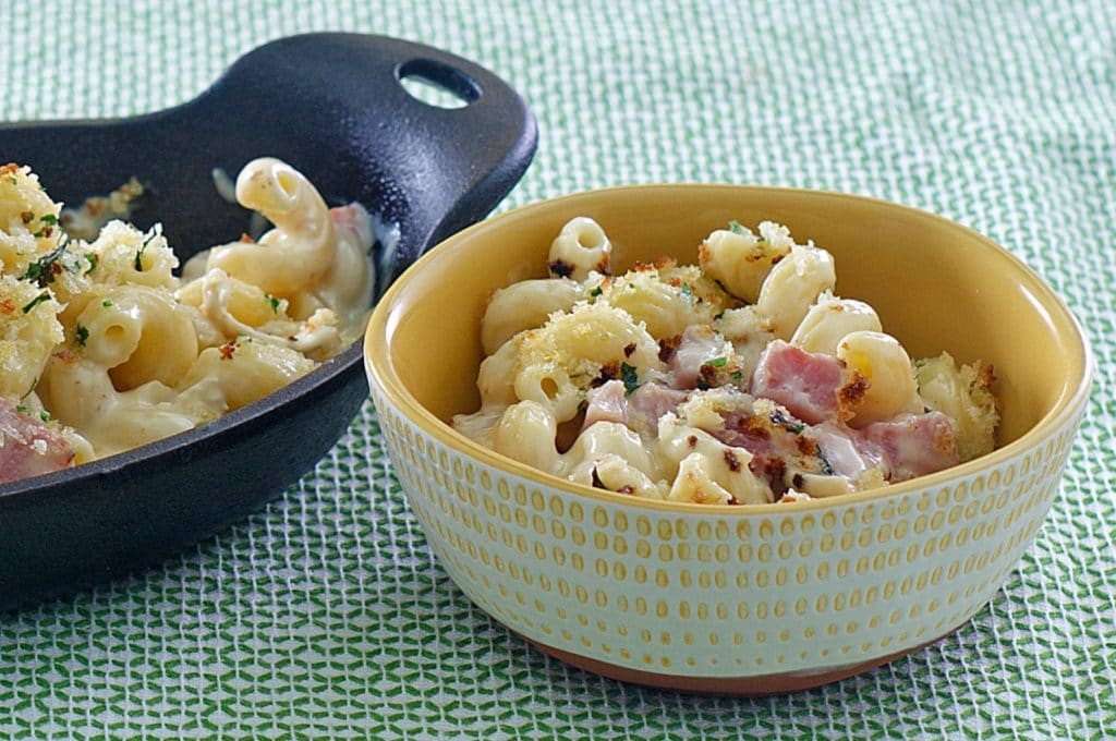 Easter Ham Mac & Cheese from the Beefer