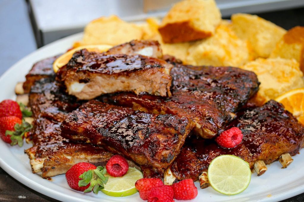Beefer Sticky Berry-Cherry Saint Louis-Style Ribs