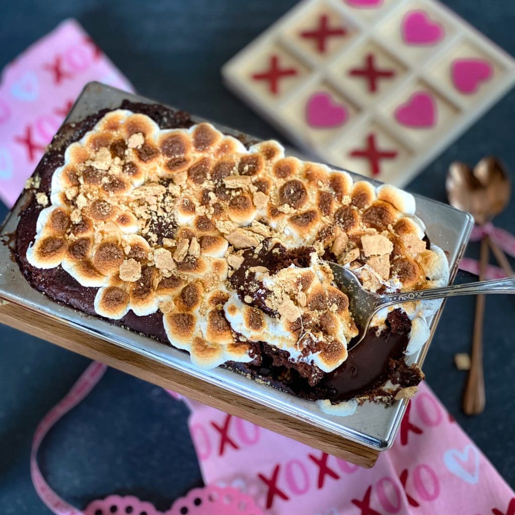 Love Me S'More Chocolate Pudding Brownie