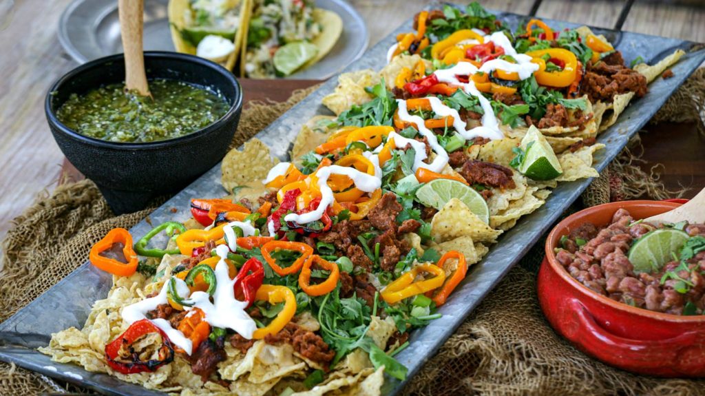For the Win: Beefer Game Day Nachos with Jal-apeño Cheese Sauce
