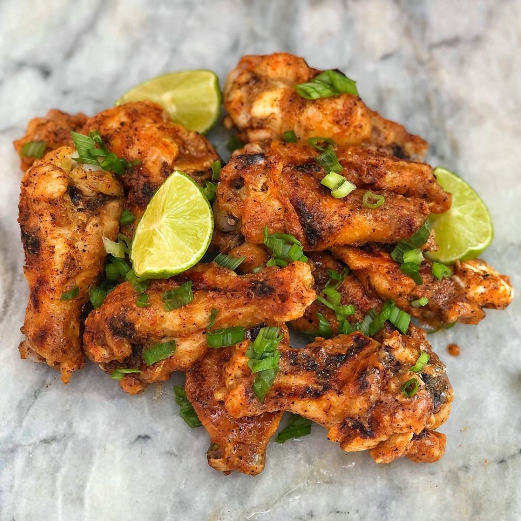Spicy Cajun Lime Wings from the Beefer